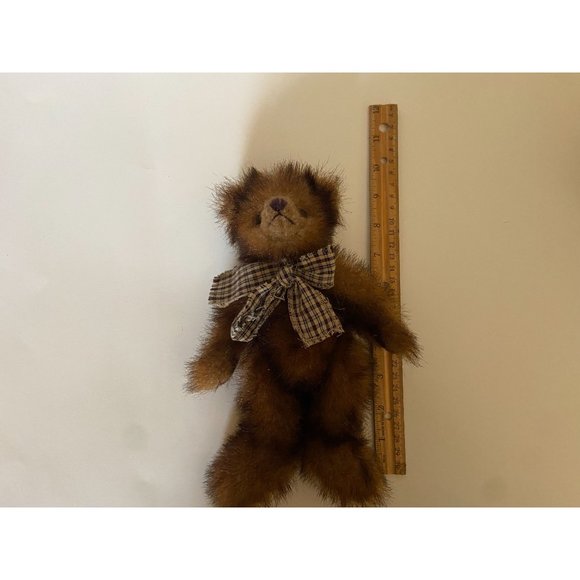 Unipak Design Two Brown Teddy Bears Stuffed  9" - Picture 5 of 12